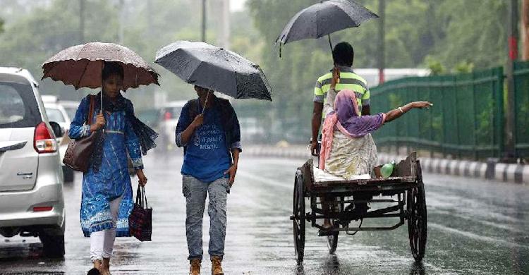 বৃষ্টির পূর্বাভাস দিলো আবহাওয়া অফিস