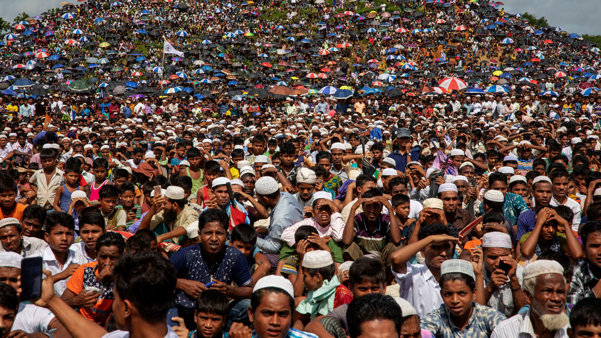 খাদ্য সহায়তা কমানোর খবরে হতাশ রোহিঙ্গারা