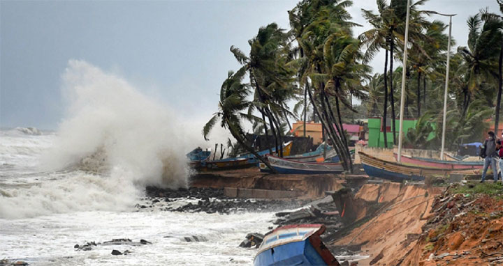 বঙ্গোপসাগরে সৃষ্ট লঘুচাপ রূপ নিচ্ছে ঘূর্ণিঝড় মিধিলিতে