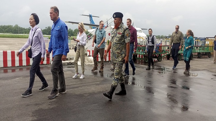 রোহিঙ্গা ক্যাম্প পরিদর্শনে কংগ্রেস প্রতিনিধিদল