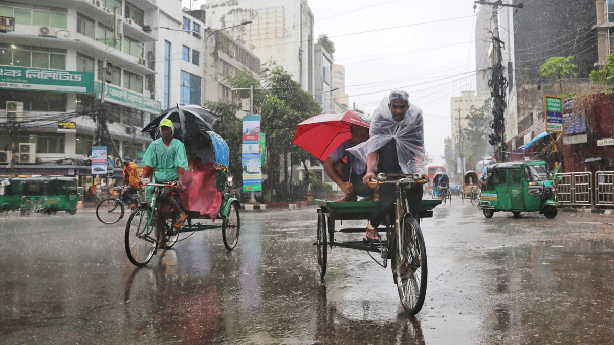 রাজধানীতে ৮৭ মিলিমিটার বৃষ্টিপাত রেকর্ড