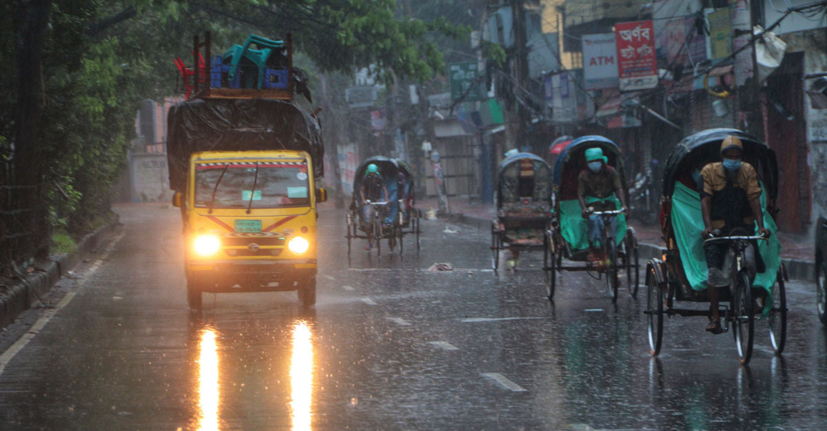 তিন বিভাগে ভারী বৃষ্টির সতর্কতা