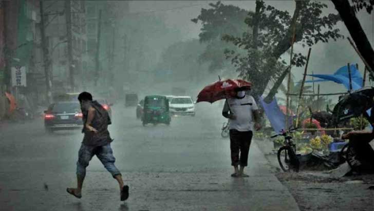 দেশের ১৯ অঞ্চলে ঝোড়ো হাওয়াসহ বৃষ্টির আভাস