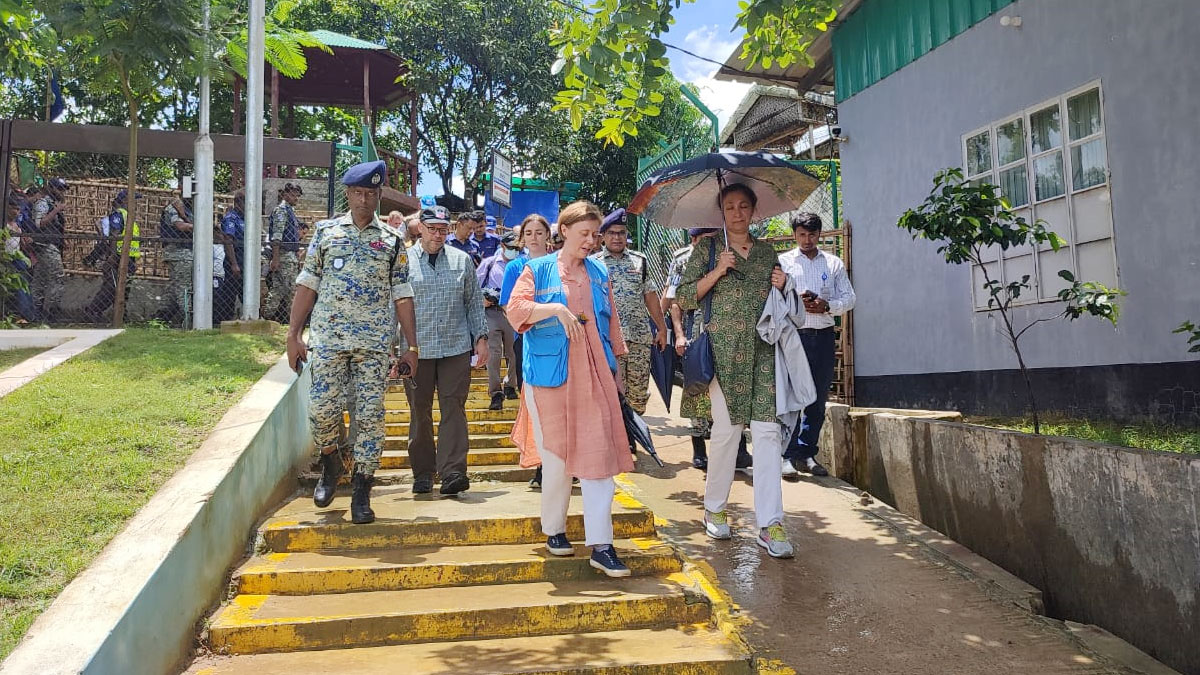 দ্রুত মিয়ানমারে ফেরার ব্যবস্থা নেওয়ার দাবি রোহিঙ্গাদের