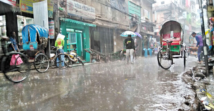 ৫ বিভাগের বেশির ভাগ জায়গায় বৃষ্টির আভাস