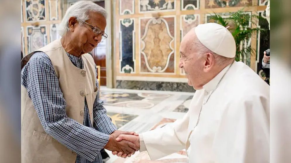 ভ্যাটিকানে ড. ইউনূস ও পোপ ফ্রান্সিসের নামে ‘থ্রি জিরো ক্লাব’ চালু