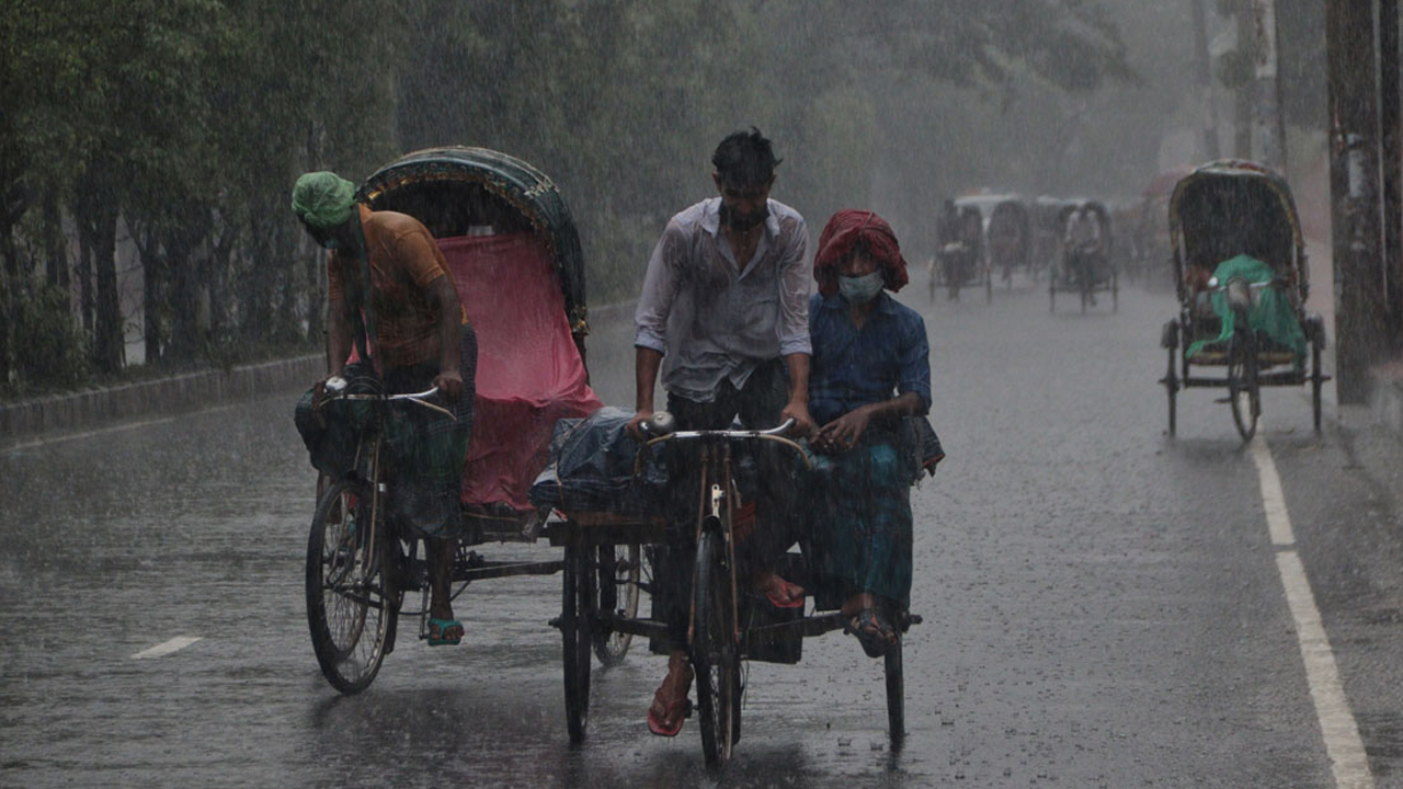 তিন বিভাগে বজ্রসহ বৃষ্টির আভাস