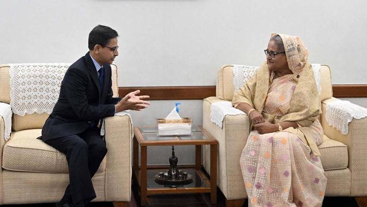 প্রথম সরকারপ্রধান হিসেবে শেখ হাসিনাকে অভিনন্দন জানালেন মোদি