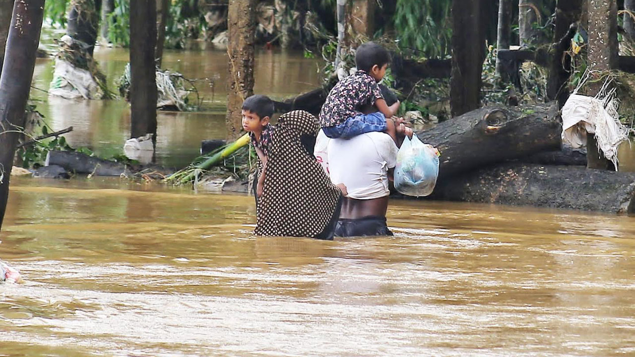 সিলেটে পানিবন্দি ৫ লাখ ৩৩ হাজার মানুষ