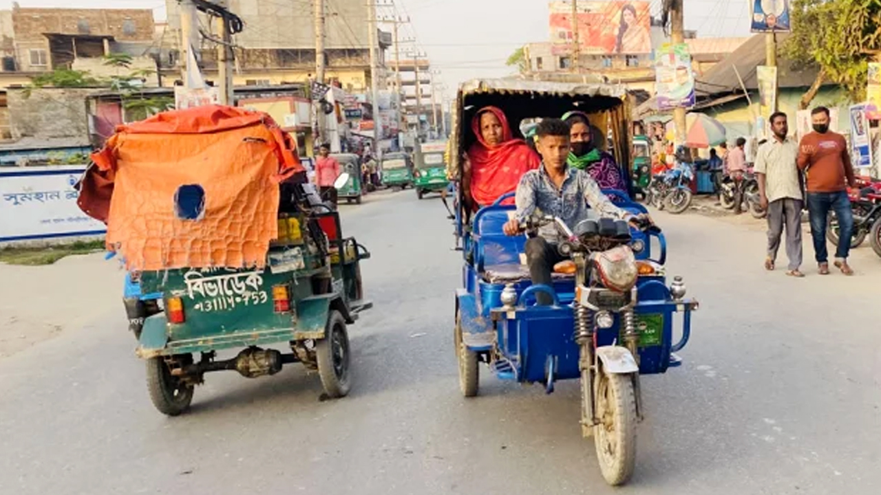 ব্যাটারিচালিত অটোরিকশা বন্ধের নির্দেশ