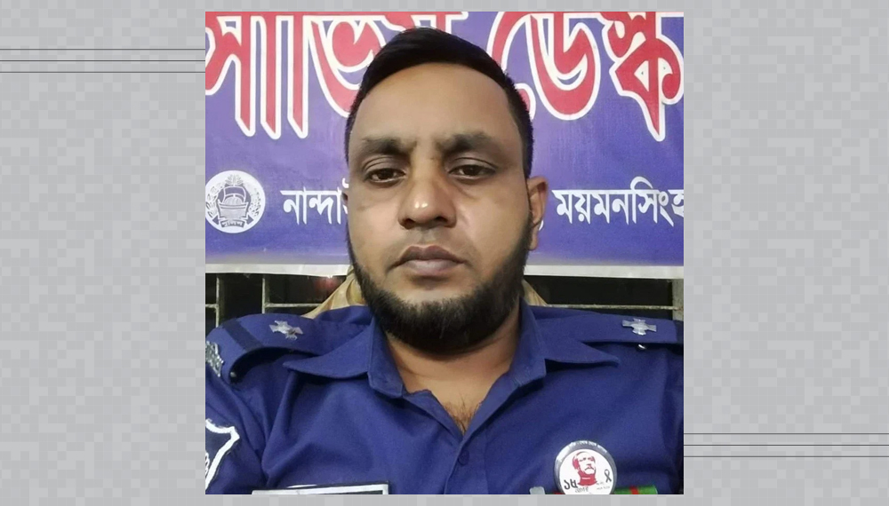 নান্দাইলে মাইক্রোবাস-মোটরসাইকেল সংঘর্ষে এএসআই নিহত