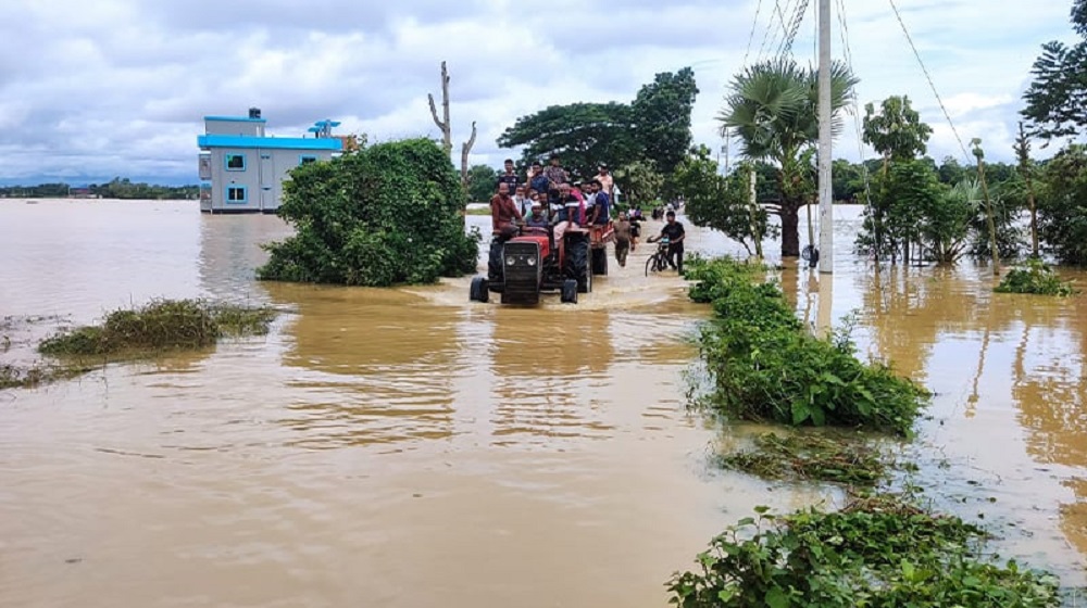 ফেনী-কুমিল্লা-সিলেট-মৌলভীবাজারের বন্যা পরিস্থিতির উন্নতি