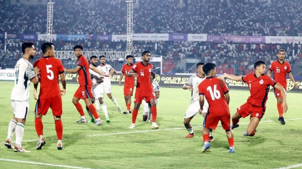 দারুণ লড়েও সিঙ্গাপুরের কাছে হারলো বাংলাদেশ