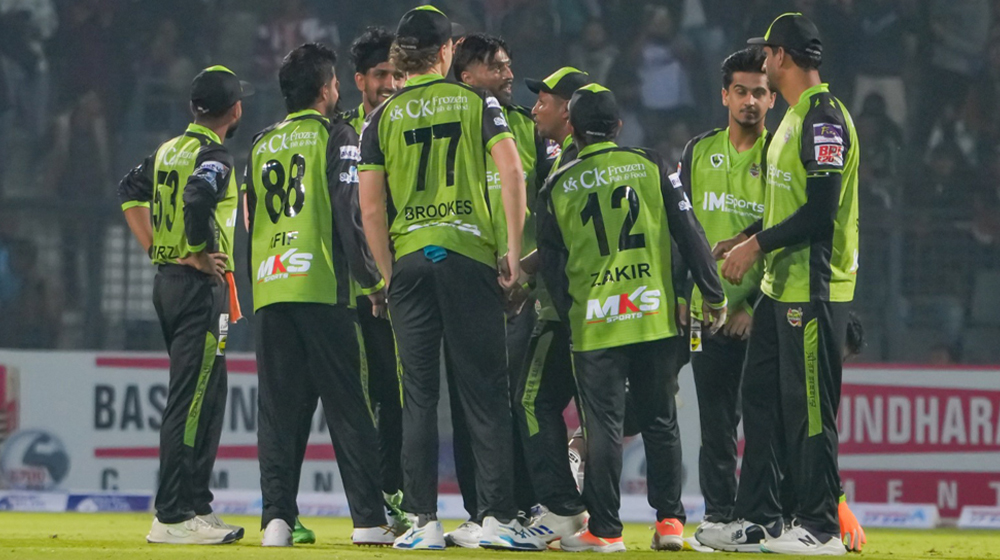 অবিশ্বাস্য নাটকীয়তার ম্যাচে নোয়াখালীকে হারাল সিলেট