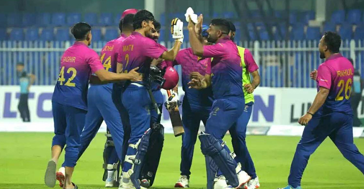 ইতিহাস গড়ে বাংলাদেশকে সিরিজ হারের লজ্জা দিলো আরব আমিরাত