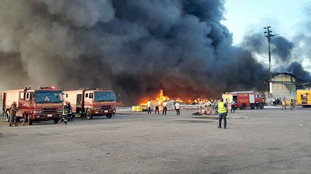 শাহজালালের কার্গো ভিলেজে আগুন ‘শর্ট সার্কিট’ থেকে: তদন্ত প্রতিবেদন