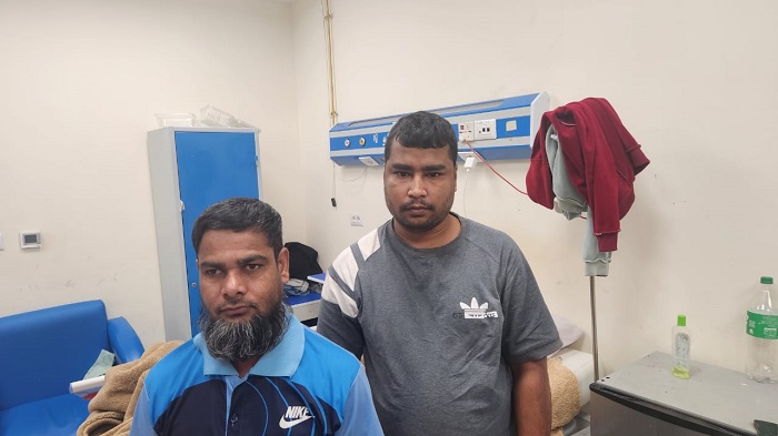 আবু খালিফা‌ হাসপাতাল থেকে ৮মাস পর মুক্তি পেল অগ্নিদগ্ধ দুই প্রবাসী
