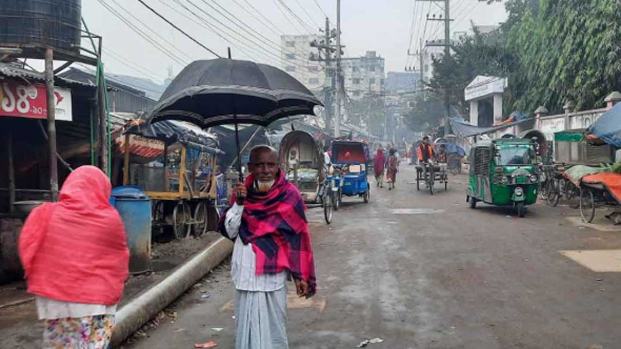 টানা দুই দিন গুঁড়িগুঁড়ি বৃষ্টির আভাস