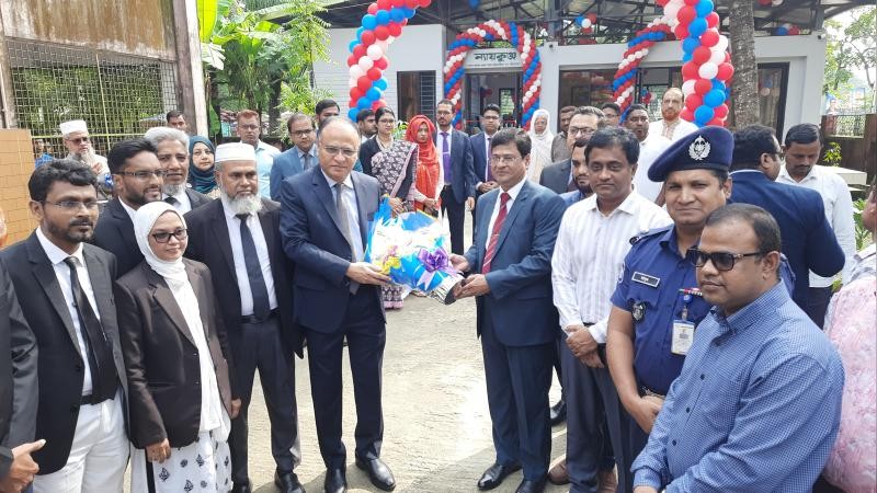 বরগুনার আদালত চত্বরে ন্যায় কুঞ্জর উদ্বোধন