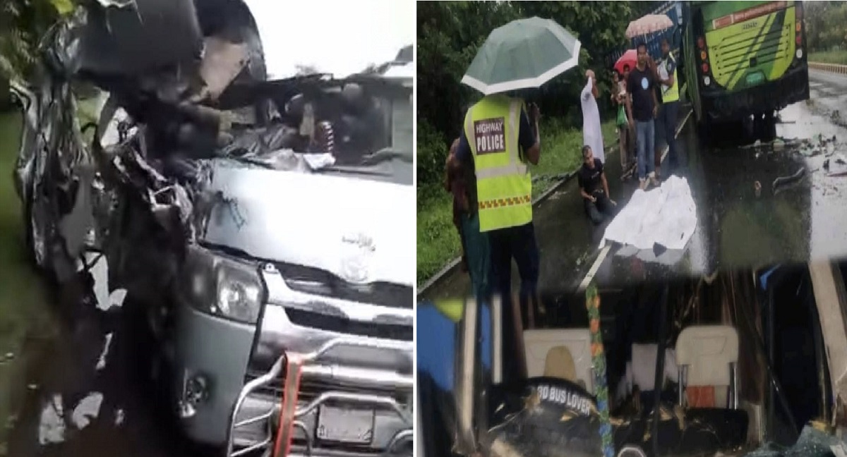 প্রবাসীকে আনতে গিয়ে সড়কে প্রাণ গেল ফরিদপুরের ২ জনের, শিশুসহ আহত ৮