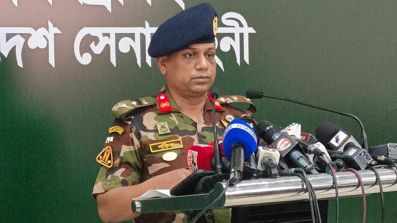 দেশের নিরাপত্তা বিঘ্নিত হয় এমন কোনো কাজে সম্পৃক্ত হবে না সেনাবাহিনী
