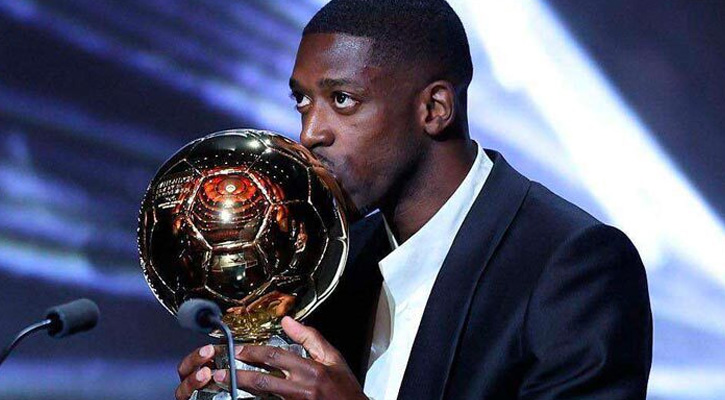 ফিফা দ্য বেস্টে পিএসজির দাপট, বর্ষসেরা উসমান দেম্বেলে