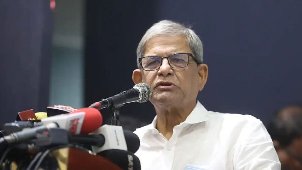 বিএনপিকে এত সহজে তুড়ি মেরে উড়িয়ে দেওয়া যাবে না : মির্জা ফখরুল