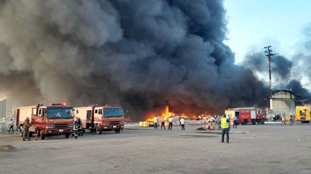 শাহজালাল বিমানবন্দরে আগুনের সূত্রপাত যেখান থেকে