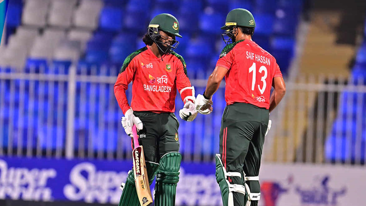 সোহান-শামীমের ব্যাটে এক ম্যাচ হাতে রেখেই সিরিজ জিতল বাংলাদেশ