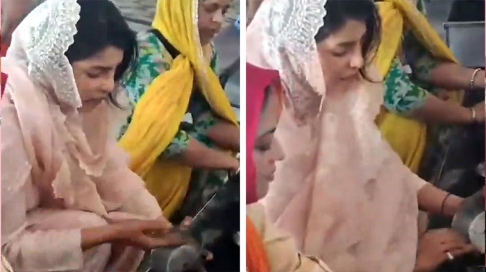 বিদেশ থেকে এসে বাসন মাজছেন প্রিয়ঙ্কা চোপড়া!