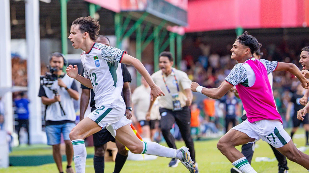 সুলিভানের জোড়া গোলে পাকিস্তানকে হারাল বাংলাদেশ