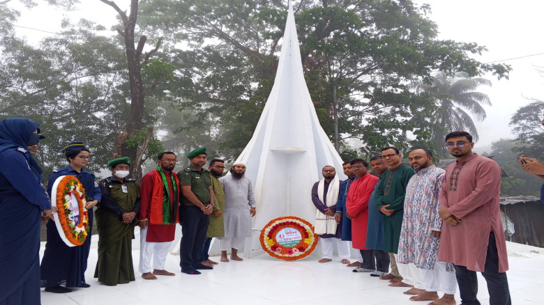 আমতলীতে যথাযোগ্য মর্যাদায় মহান স্বাধীনতা ও জাতীয় দিবস পালন