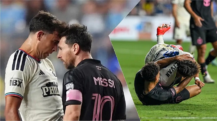 সুলিভানকে চড় মেরে শাস্তি পেলেন মেসি