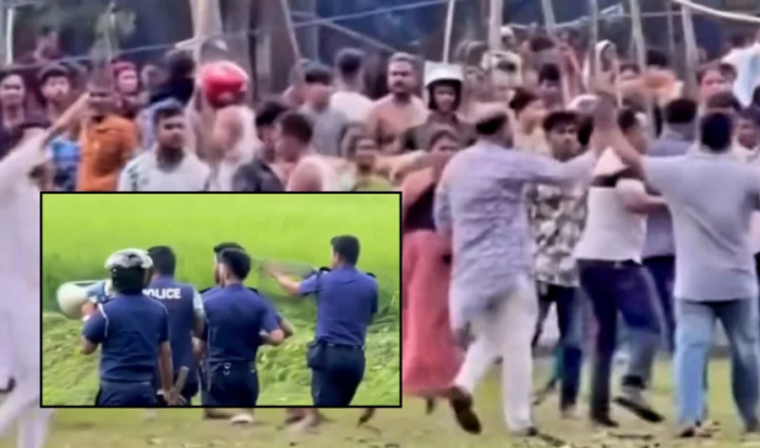 পাকুন্দিয়ায় ফুটবল খেলা নিয়ে দফায় দফায় সংঘর্ষ, ওসিসহ আহত ২০