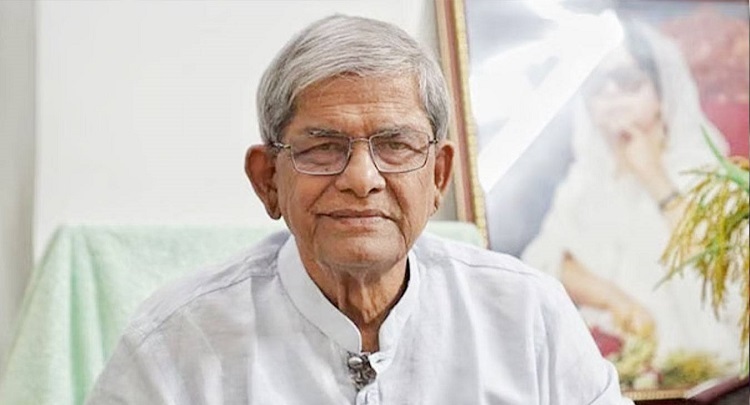 রাষ্ট্রপতি প্রার্থী হিসেবে মির্জা ফখরুলকেই বেছে নিল বিএনপি