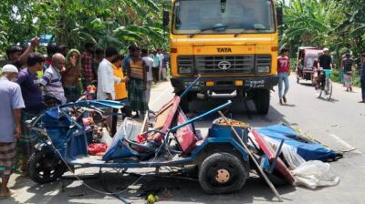 রৌমারীতে ট্রাকচাপায় একই পরিবারের পাঁচজন নিহত