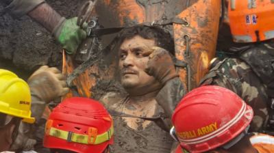 নেপালের বিদ্যুৎকেন্দ্রের সুড়ঙ্গ থেকে ৯ দিন পর ২ শ্রমিক উদ্ধার