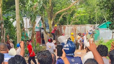 ভৈরবে বাজারের নাম রাখা নিয়ে আবারো ২ গ্রামের সংঘর্ষ, হাসপাতালে ২০ জন