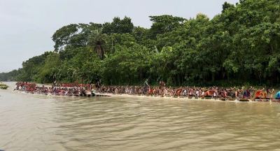 নিরাপত্তা-শঙ্কায় বন্ধ ১২৫ বছরের ঐতিহ্যবাহী তেলজুড়ী নৌকাবাইচ