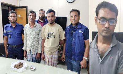 তালতলীতে মাদকবিরোধী অভিযানে ইয়াবা-গাঁজাসহ গ্রেপ্তার ৩