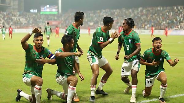 মালদ্বীপকে হারিয়ে বিশ্বকাপ বাছাইয়ের দ্বিতীয় পর্বে বাংলাদেশ