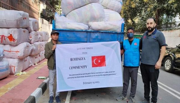 তুরস্কে ৭শ কম্বল ও ২শ জ্যাকেট পাঠালো কক্সবাজারের রোহিঙ্গারা