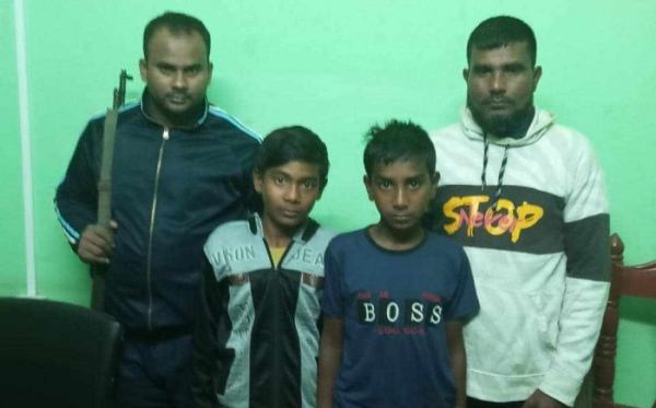 ট্রেনে চড়ে হারিয়ে যাওয়া দুই শিশুর পরিবারকে খুঁজে দিল পুলিশ
