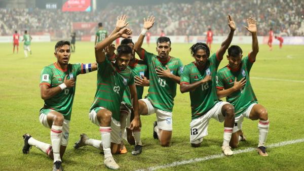 ফিফা র‍্যাঙ্কিংয়ে বড় লাফ বাংলাদেশের