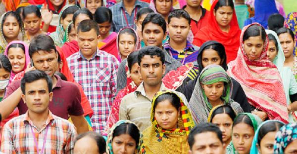 দেশের মোট জনসংখ্যা ১৬ কোটি ৯৮ লাখ