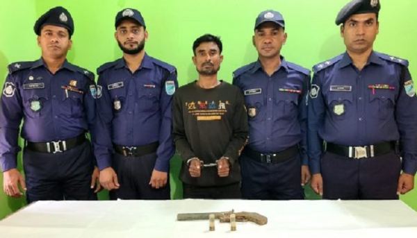 বাজিতপুরে পাইপগানসহ ডাকাত গ্রেফতার