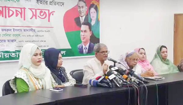 জেসমিনকে কোন আইনে তুলে নেওয়া হয়েছিল, প্রশ্ন মির্জা ফখরুলের