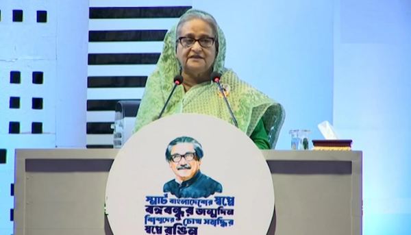 জাতির পিতার আদর্শ নিয়ে স্মার্ট বাংলাদেশ গড়ে তুলব : প্রধানমন্ত্রী