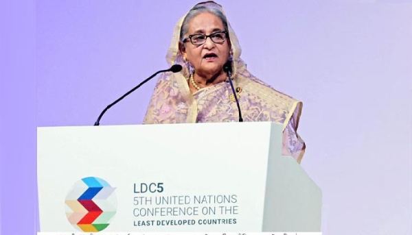 দান নয়, স্বল্পোন্নত দেশগুলো প্রতিশ্রুত পাওনা চায় : প্রধানমন্ত্রী