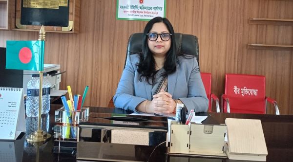করিমগঞ্জে নতুন ইউএনও ফারহানা আলীর যোগদান